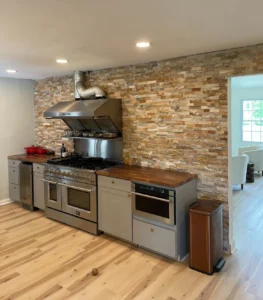 Interior home and kitchen remodeling by American Pointer in Greenville