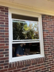 Custom window installation for home renovation project in Greenville